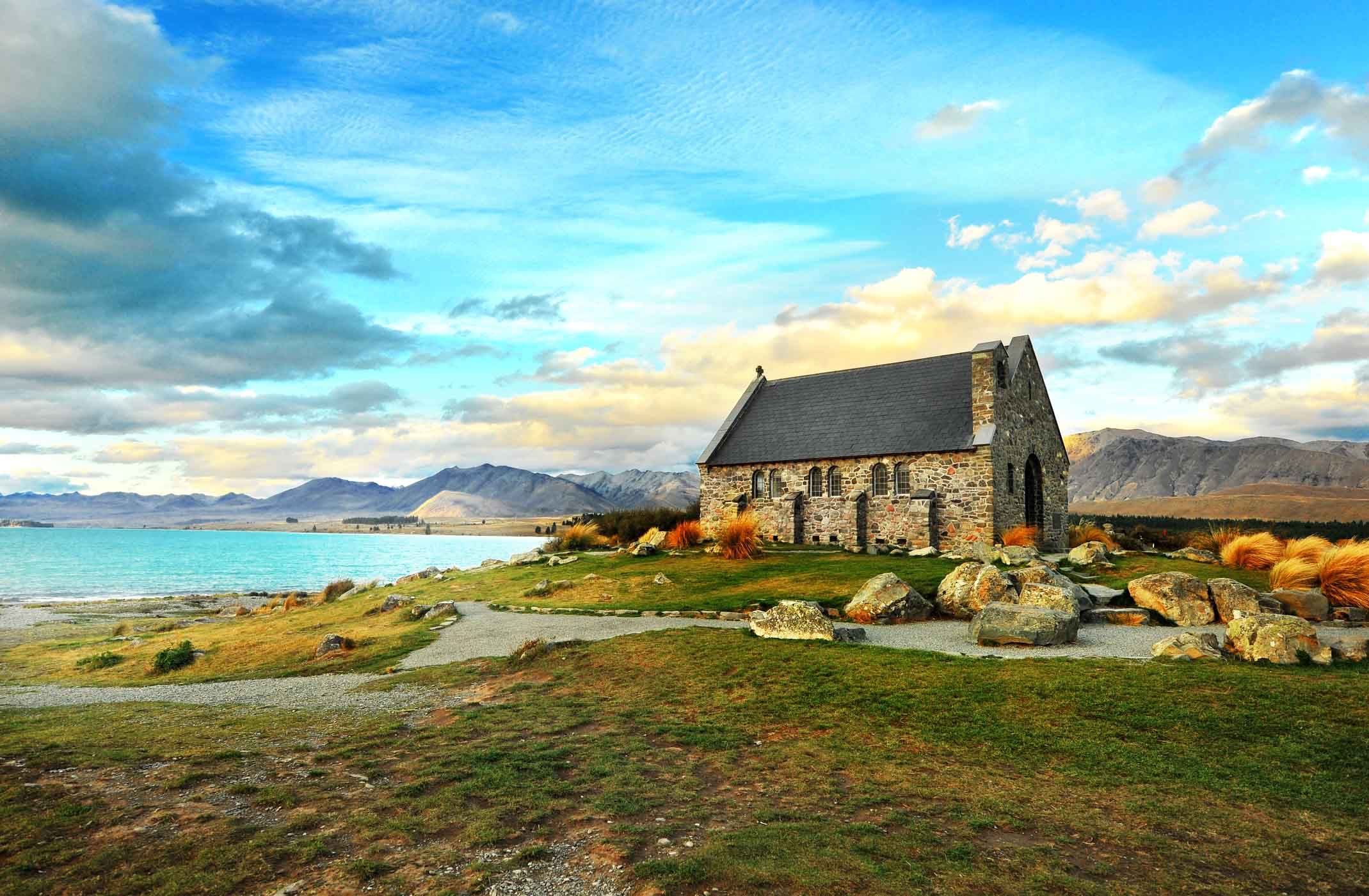 Church of the Good Shepherd at Lake Tekapo, New Zealand