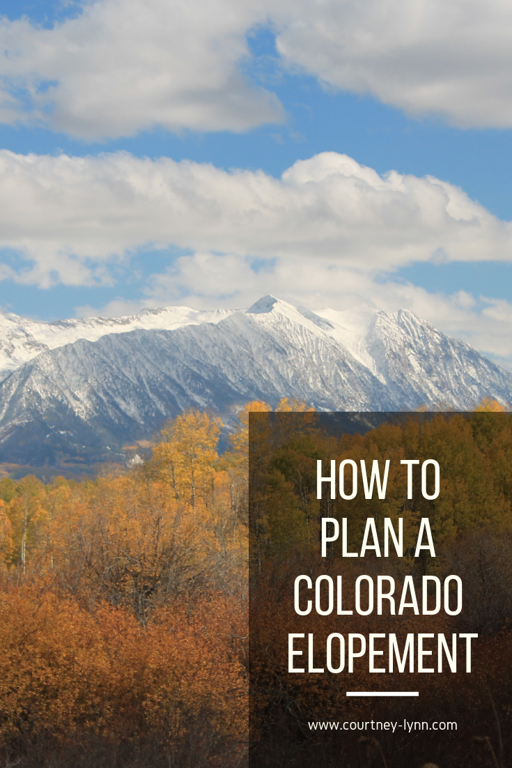 How to Plan a Colorado Elopement