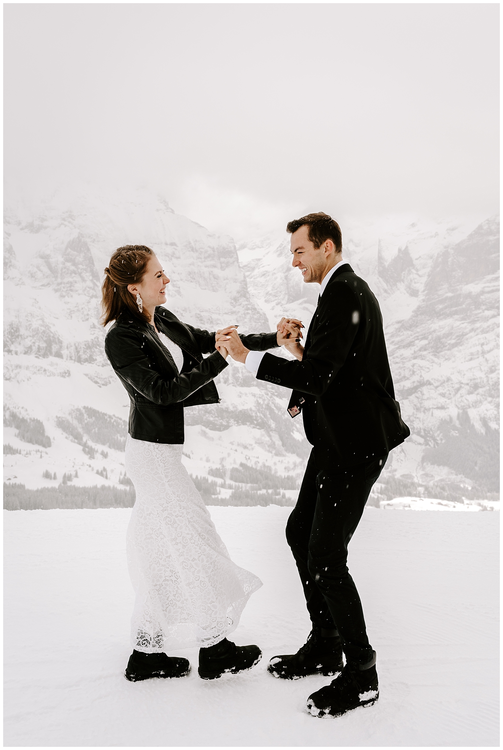 switzerland elopement in Grindelwald