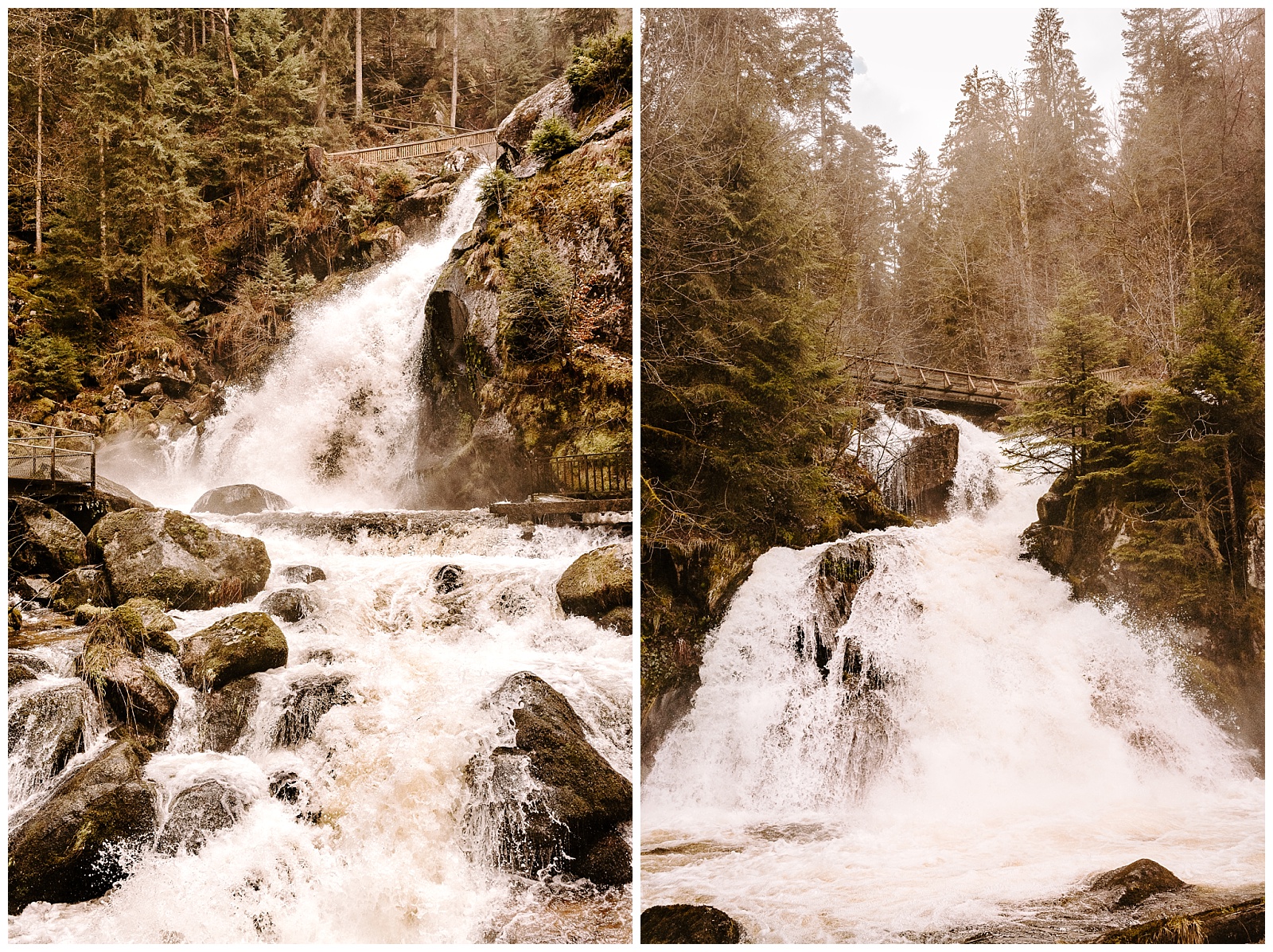 Triberg Waterfall in Germany