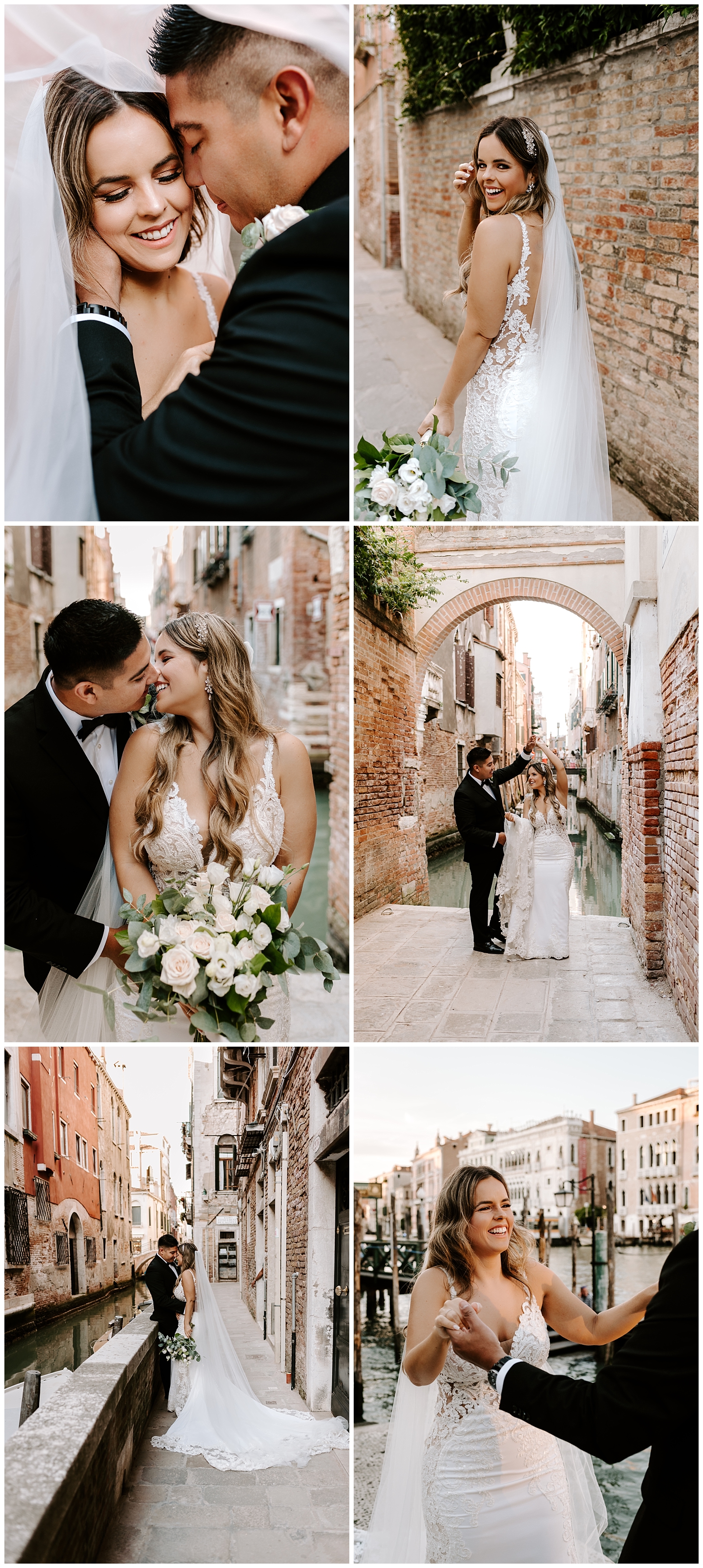 elopement in Venice, Italy