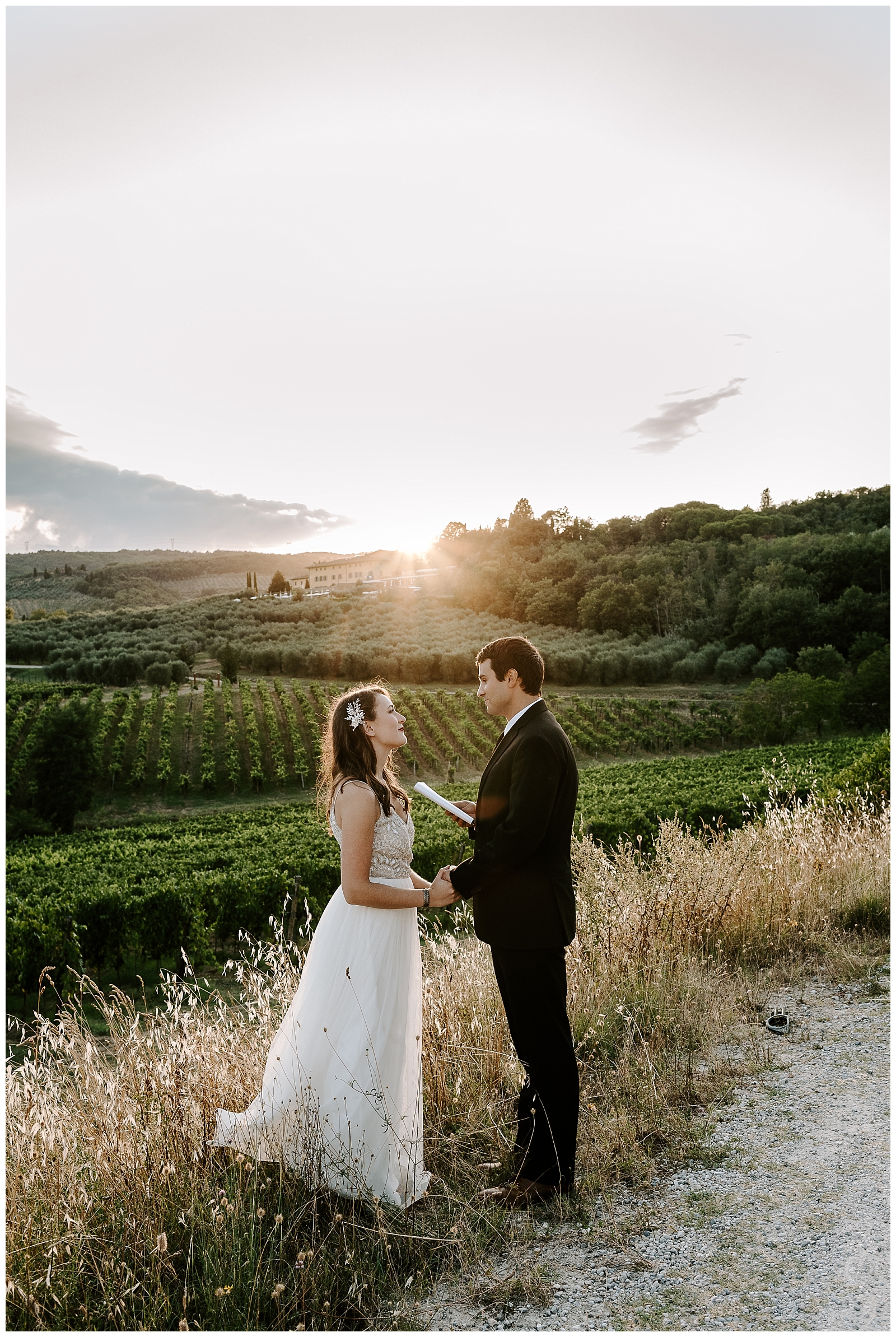 tuscany elopement