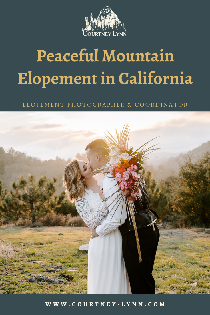Peaceful Mountain Elopement in California | Courtney Lynn