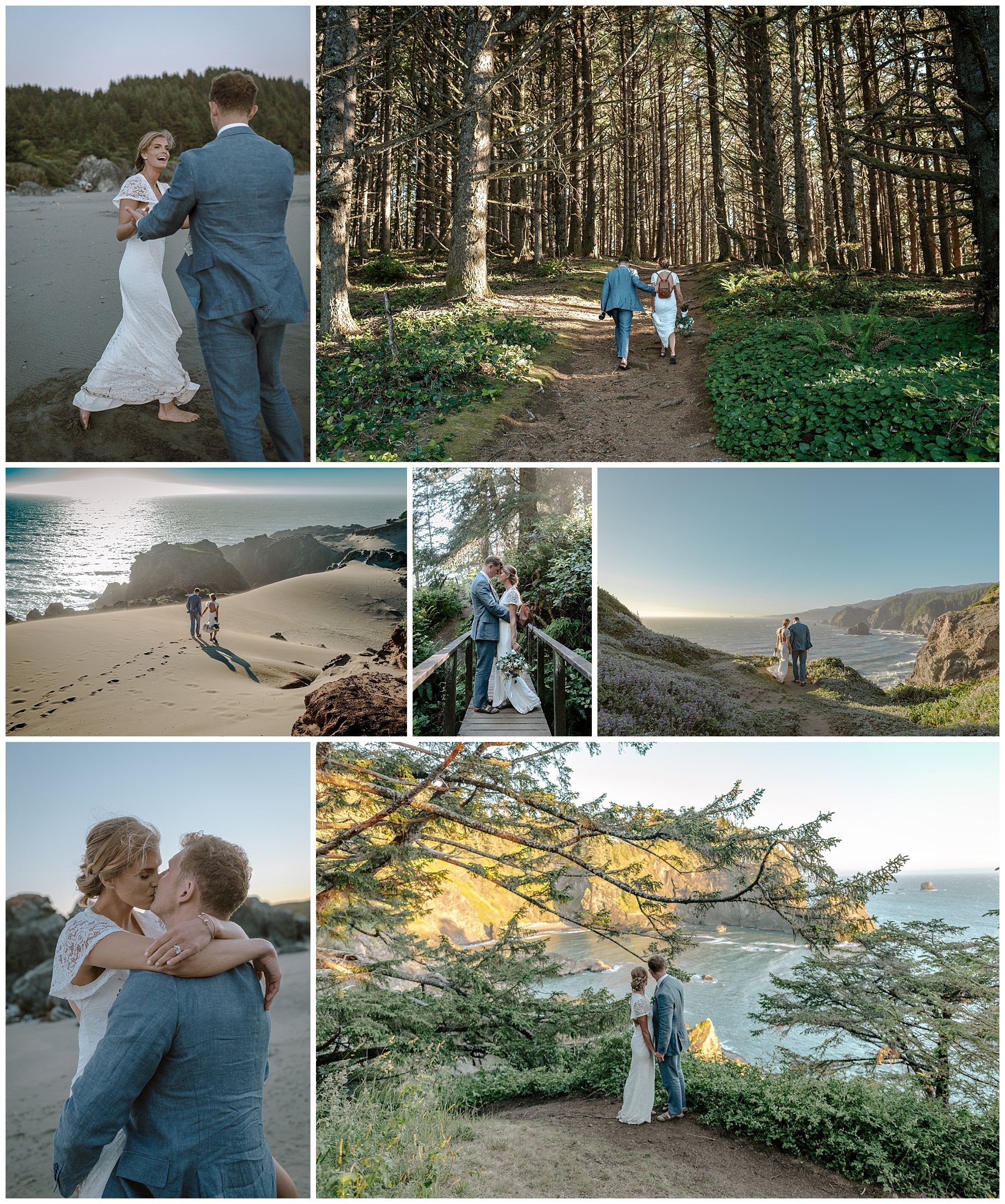 oregon coast is one of the best places to elope in Oregon