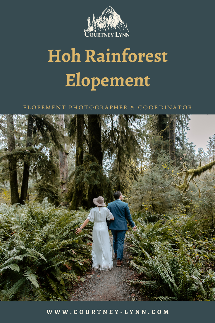Hoh Rainforest Elopement | Courtney Lynn