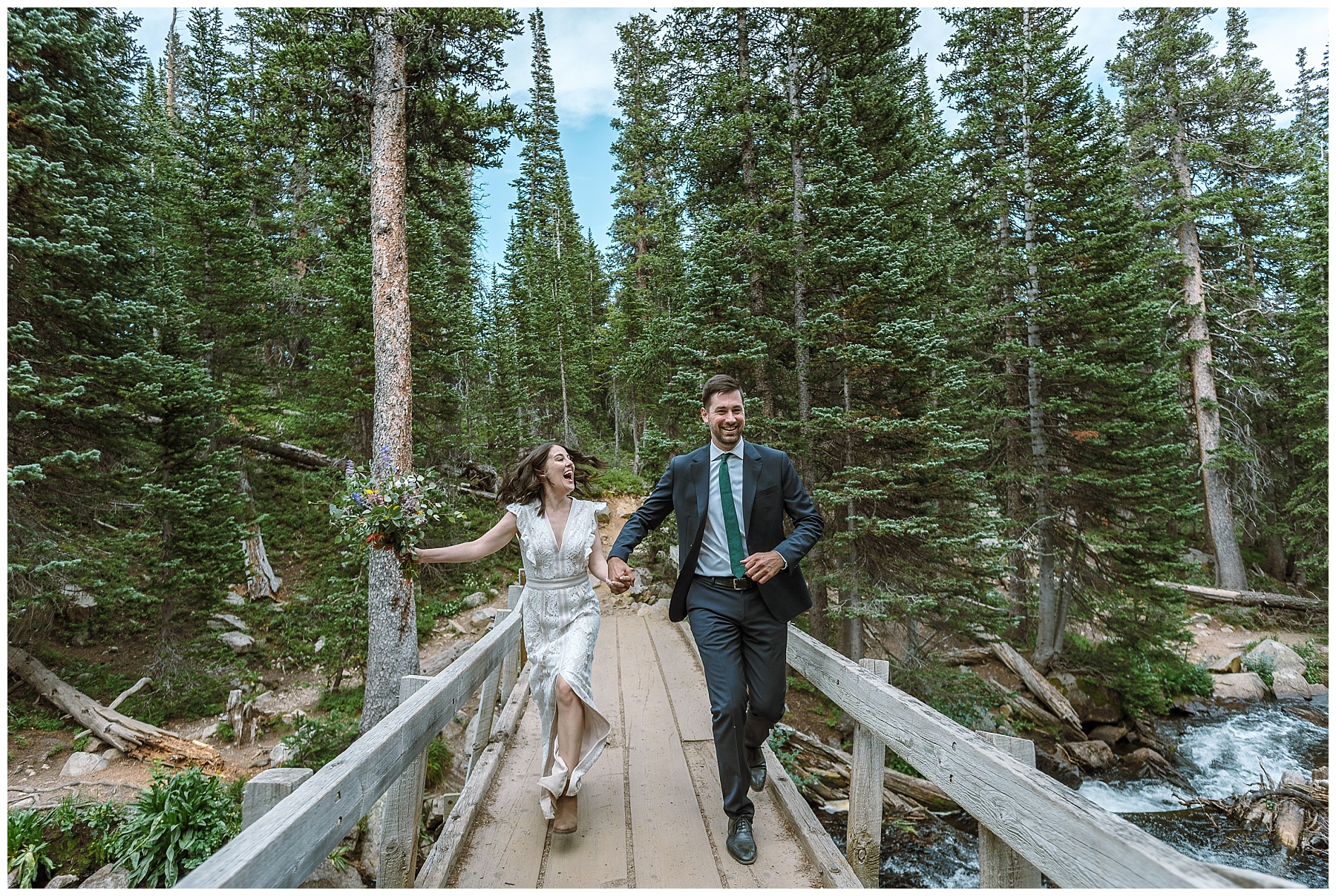 coupes hikes in indian peaks wilderness for their elopement